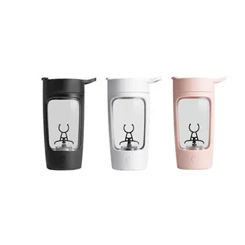 

Portable Leakproof Electric Shaker Bottle 650ml USB Rechargeable Protein Powder Shaker Mixer Cups Water Bottle for Sports Gym