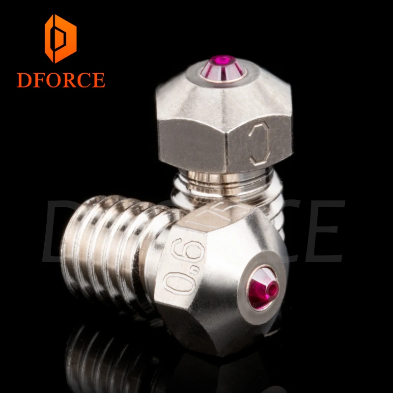 DFORCE T V6 с покрытием из меди красный распылитель Reprap v6 hotend сверхвысокой