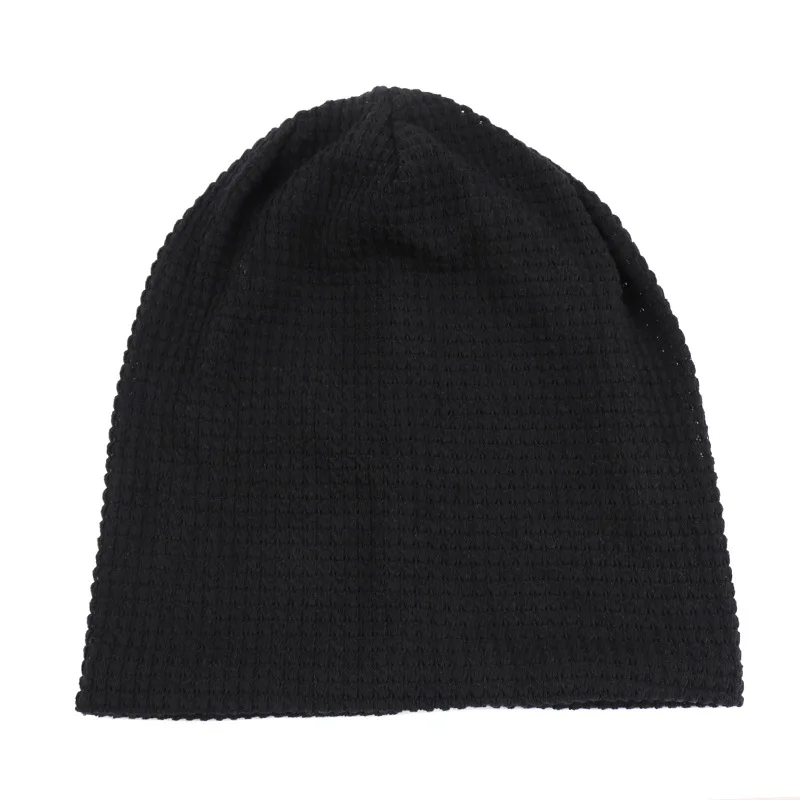 Skullies Beanie Европа и США ветер осень и зима вязаный купольная шерстяная шапка теплый монохромный головной убор для мужчин и женщин