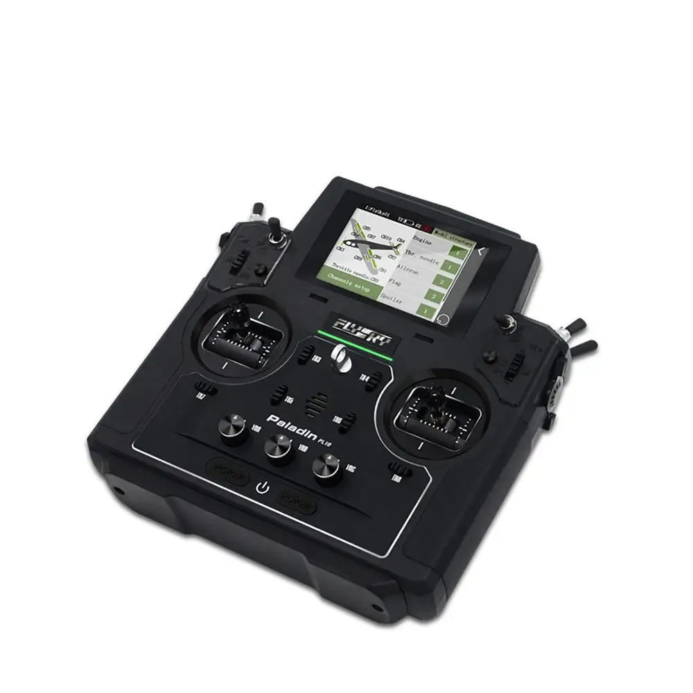 

Hot Flysky FS-PL18 PL18 Paladin 2.4G 18CH Radio Transmitter FS-FTr10 Receiver HVGA 3.5in TFT Touch Screen for RC FPV Drone Airpl