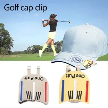 

Golf Cap Clip Golf Hat Clip Golf Ball Marker Protect Clover Magnetic Sign Alloy Durable Outdoor Sports Golf Cap Accessories