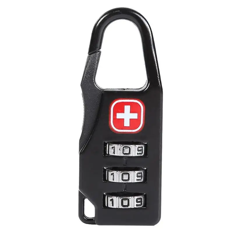 

Bags Baggage Door Padlock 3 Dial Digit Combination Safe Code Password Locks