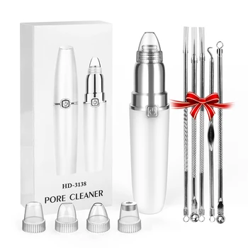 

Electric Blackhead Remover Pore Cleanser Skin Care Replacement Pimple Comedone Extractor Tool Acne Remover Kit Facial Care Tool