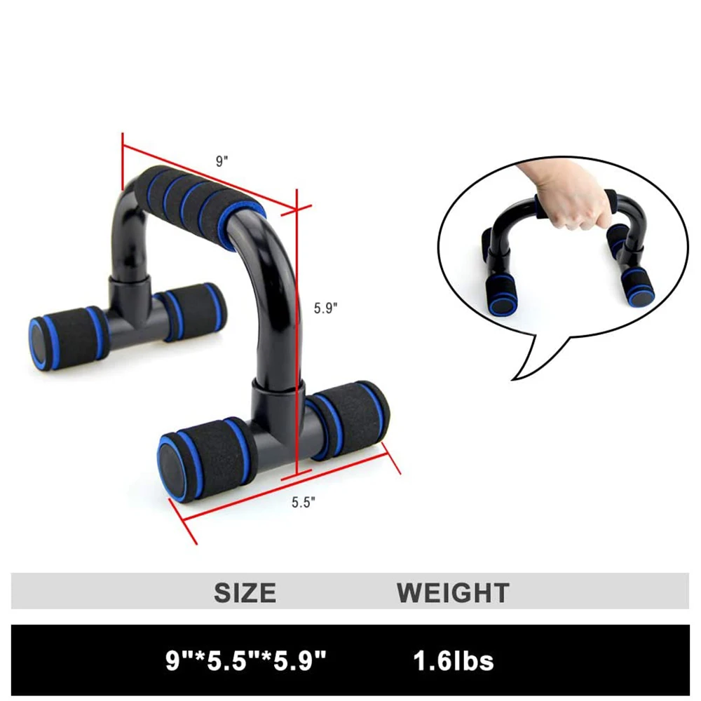 2 Pcs I Shaped Push Ups Fitness Push Up Bar Push Ups Stands Bars For