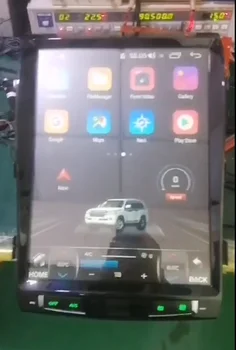 

15.6" tesla style vertical screen android 8.1 Car GPS radio Navigation for Toyota Land cruiser Roraima 2008-2015