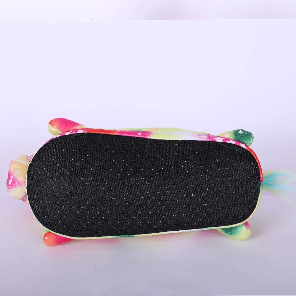 Unicorn Colorful Star and Rainbow Slippers