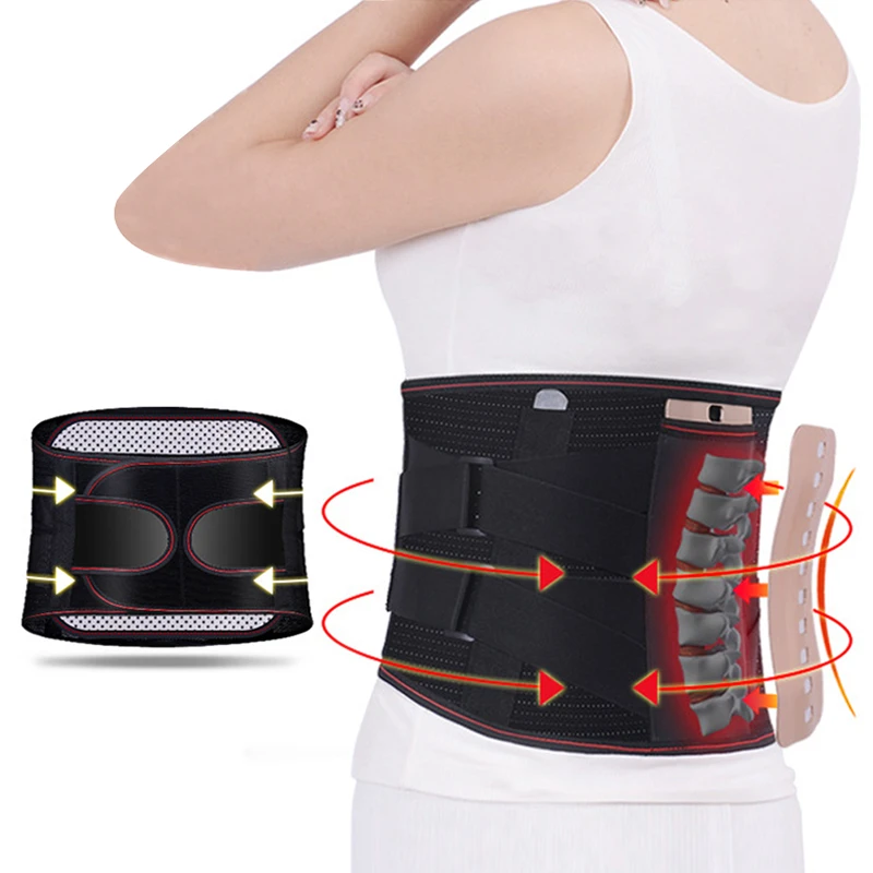 Riem Hernia Orthopedische Medische Stam Pijnbestrijding Corset Voor Back Wervelkolom Brace - Braces & Supports -