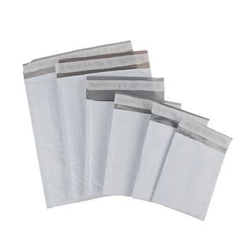 

10pcs White Bag Foam Envelope Foam Foil Office Packaging Envelope Moistureproof Vibration Bag