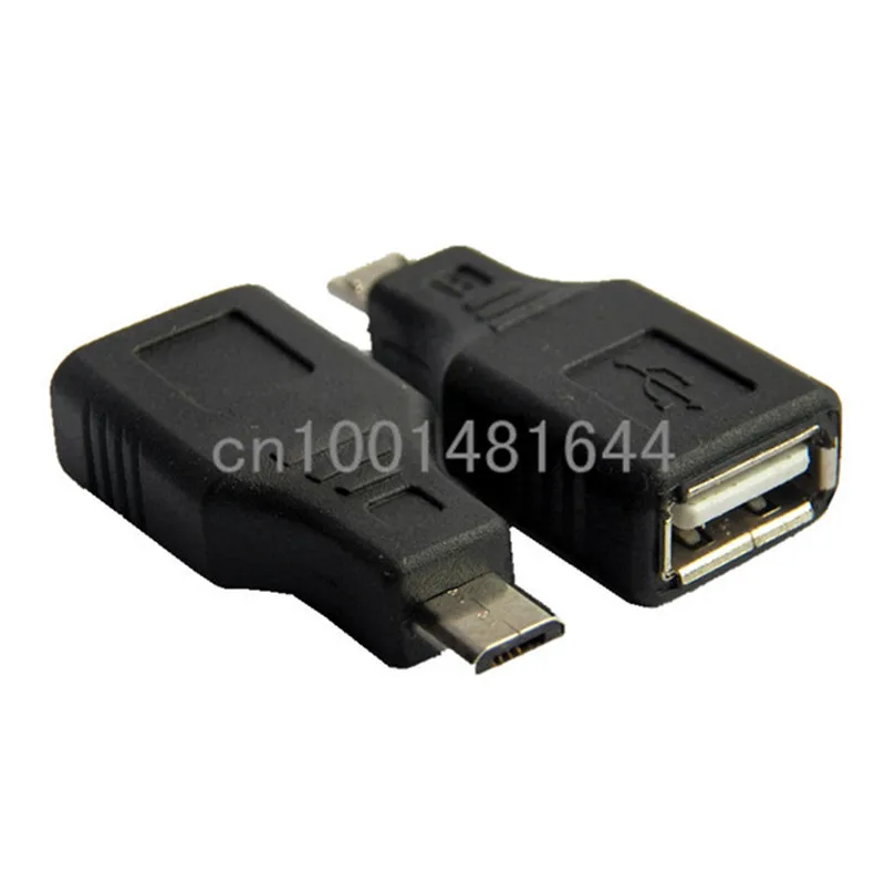 Переходник с USB 2 0 Мама на Micro usb папа мама OTG адаптер для Samsung HTC Sony смартфона