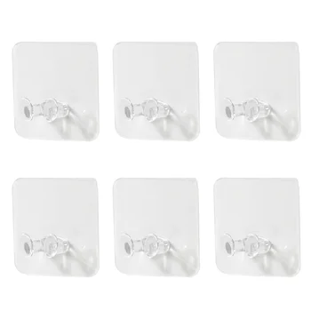 

10pcs Multi Purpose Sticky Pasting Ceiling Phone Shaving Razor Towel Hooks Hangers for Kitchen