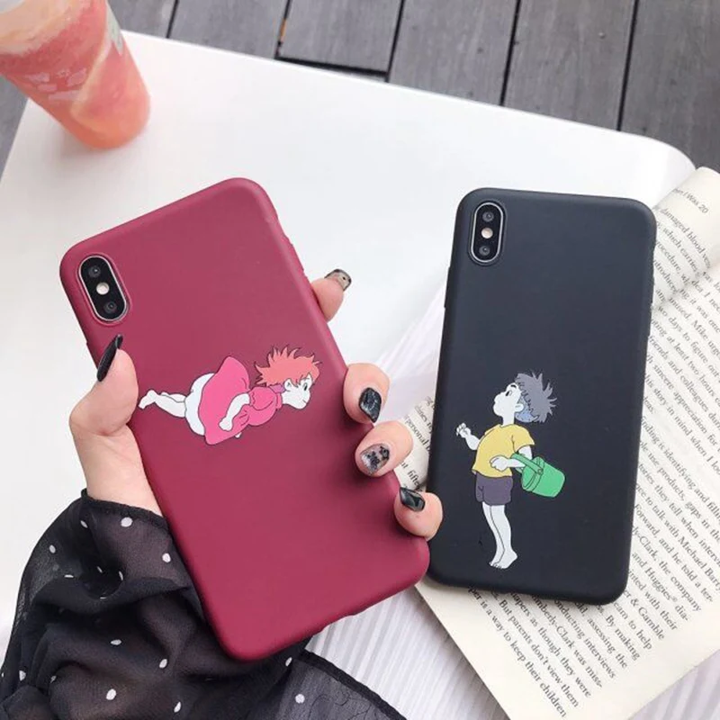 

Cartoon pattern mobile phone set For iphone X S Max XR case 11 Pro Max cases 8 7 6 S Plus Luxury anti-fall mobile phone case