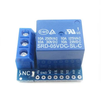 

1 Channel Wemos D1 Mini Relay Shield Wemos D1 Mini Relay Module for ESP8266 Development channel