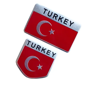 

Turkey Flag Emblem Badge Car Styling Motorcycle Sticker Decal for KAWASAKI SUZUKI YAMAHA Honda Toyota Nissan Mazda Mitsubishi