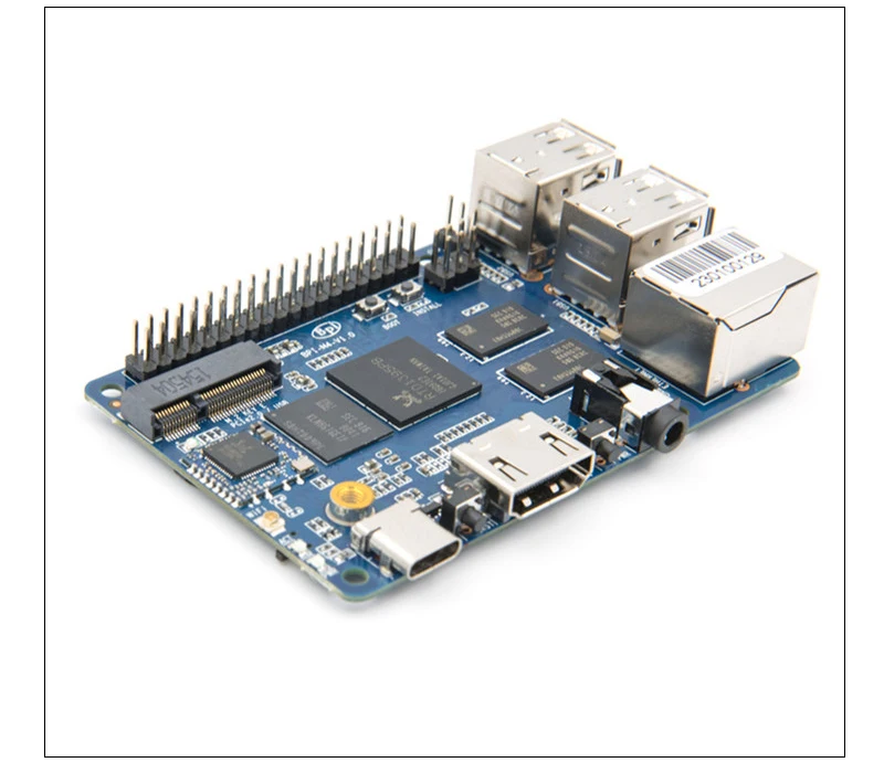 Banana Pi BPI M4 Realtek RTD1395 ARM 64 Bit плата TF карта Поддержка 8G EMMC WiFi 802.11b/g/n