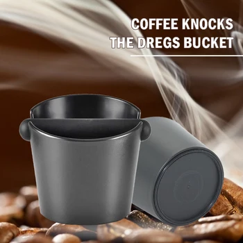 

Recycling Bucket Grind Trash Bin Anti Slip Coffee Grind Dump Bin Household Coffee Tools Coffee Grind Knock Box