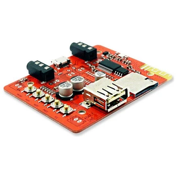 

RISE-Wireless Bluetooth Audio Receiver Board Car Pc Motorcycle Audio Aux Lossless Stereo Module Amplifier Headset Usb Adapter