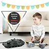 40CM Type 10 Main Battle Remote Control Tank 330 Degree Turret Rotation Independent Suspension Shock 40Mins Life RC Tank Model 2