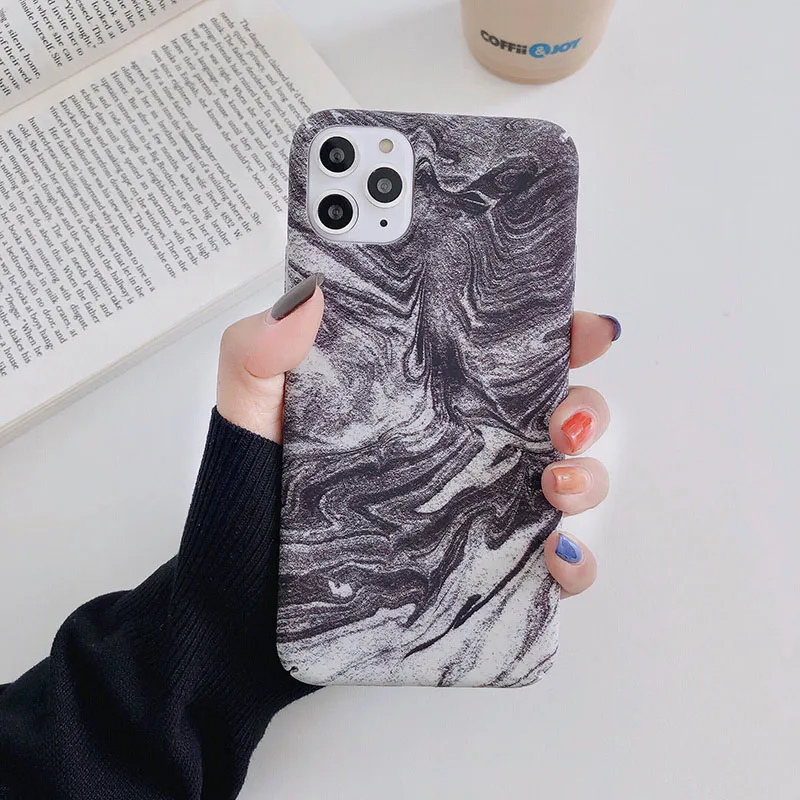 Жесткий PC чехол для телефона s для Xiaomi Redmi Note 7 Чехол мраморная матовая задняя крышка для Funda Xiaomi Redmi Note 7 Чехол Coque