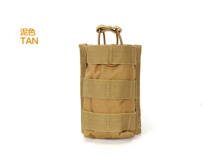 Molle Pouch Тактический одиночный винтовочный маг мешок с открытым верхом для M4 M16 5,56. 223 подсумок Охотничьи аксессуары чехол для страйкбола - Цвет: TAN