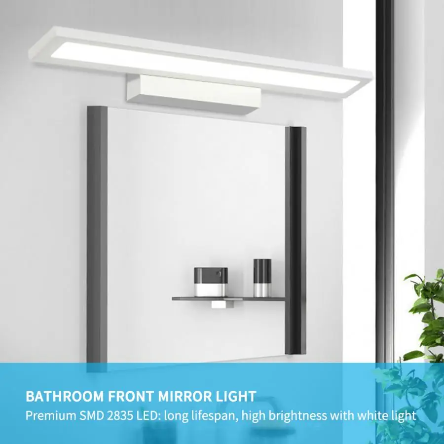 

light bathroom Modern Style Home Bathroom Front Mirror LED Light Wall Mount Makeup Lamp Fixture 12W wall lamps indoor modern