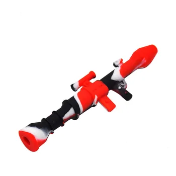 

HORNET Silicone Smoking Pipe With Glass Bowl Unbreakable Silicone Smoke Hand Pipe For Herb