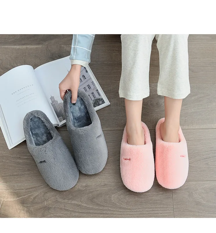 ASIFN/женские домашние тапочки с мехом; однотонная женская обувь; sapato feminino; обувь для влюбленных; Zapato De Piso Elegantes mules; мужские вьетнамки