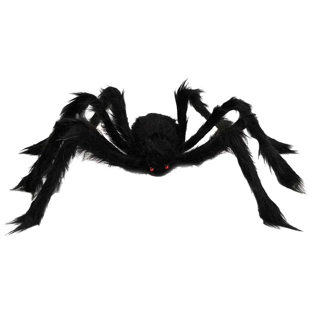HOUSEEN Hairy Giant Spider Decoration Halloween Prop Haunted Party Holiday Decorations -Cosplayware Store H74b64615d0cd4c8bb3fcaea842323958f.jpg