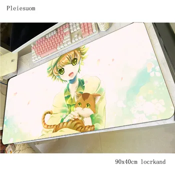 

Clannad padmouse cute accessory 900x400mm mouse pad Mass pattern gaming enterprise rubber mats keyboard large mouse mat gamer