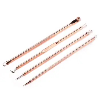 

Blackhead Comedone Acne Pimple Blackhead Remover Tool Spoon for Face Skin Care Tool Needles Facial Pore Cleaner Make Up Kit