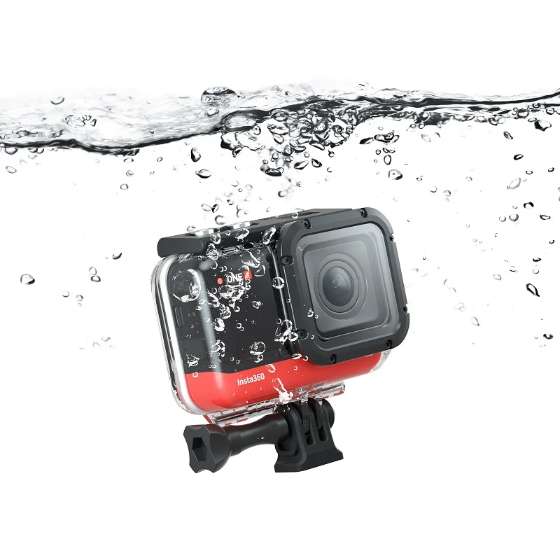 Insta360 ONE R 4k Wide-angle Lens Camera Dive Waterproof Case Housing Insta 360 One R Accessories