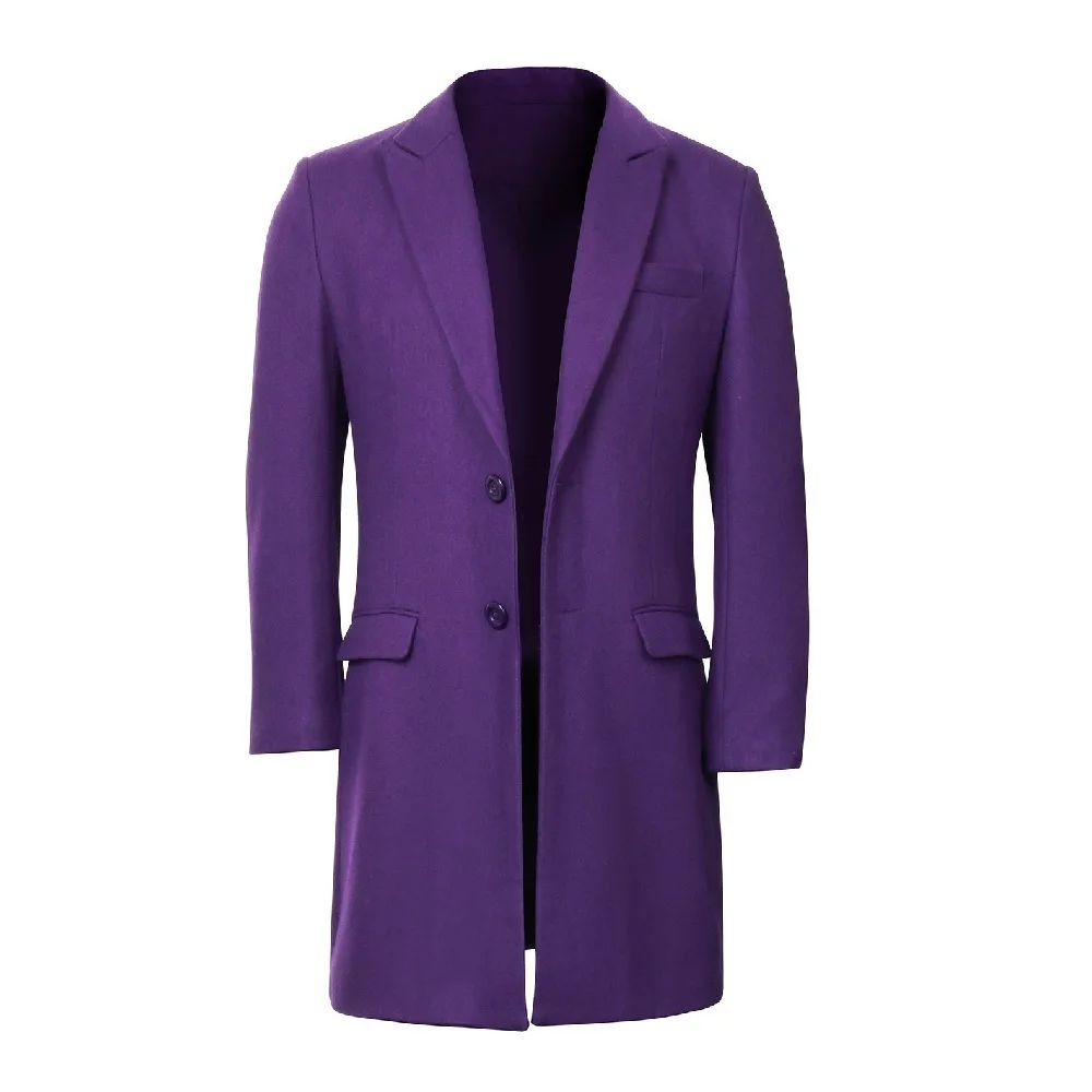 Clown Cosplay Outfits Joaquin Phoenix Arthur Fleck Costume The Uniform Purple Overcoat Pants Halloween Costumes | Тематическая