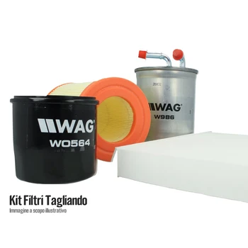 

WAG KF3711 cutting filter Kit for Alfa Romeo Mito 1.3 JTD Multijet 84CV after 01/2011 Alfa Romeo Mito 1.3 75CV after 07/2008 Fiat P