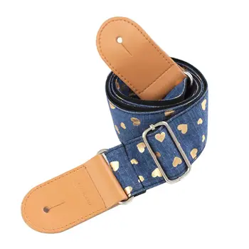 

Guitar Strap Adjustable Shoulder Straps for Acoustic Electric Guitars Bass W91C