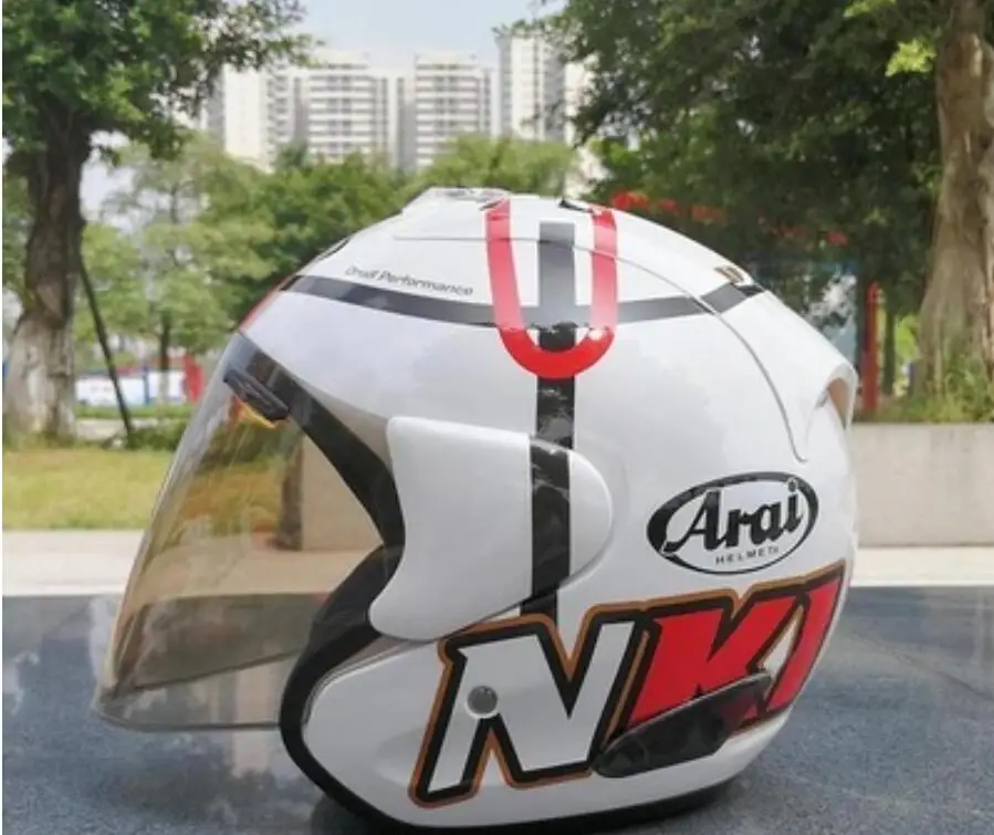 Для ARAI 3/4 шлем мотоциклетный шлем полушлем открытый шлем-каска для мотокросса Размер: S M L XL XXL, Capacete