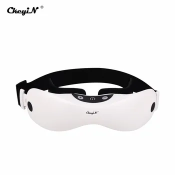 

CkeyiN Micro-Current Pulse Vibration Eye Massager Glasses Therapy Acupuncture Fatigue Nerve Relief Promote Blood Circulation
