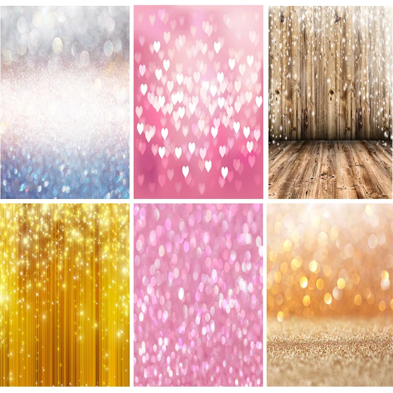 

SHENGYONGBAO Art Fabric Photography Backdrops Prop Facula Light Spot Theme Photography Background LCJD-31