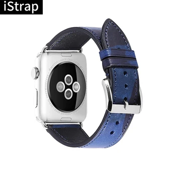 

iStrap Apple Watch Strap 38mm 42mm Apple Watch Band 40mm 44mm Camo Series 4/3 Series 2 Series 1 iWatch Leather Wristband