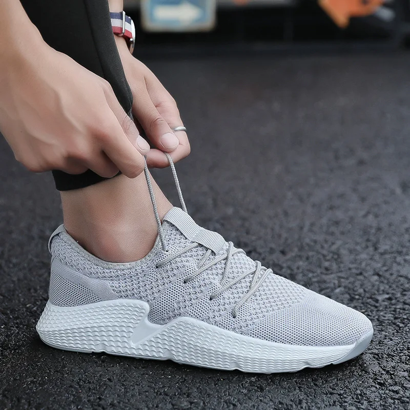 

Summer Punched Sheet Surface MEN'S SHOES Casual Versatile Lace-up Trendy Shoes Korean-style Running Shoes Mesh Shoes Male STUDEN