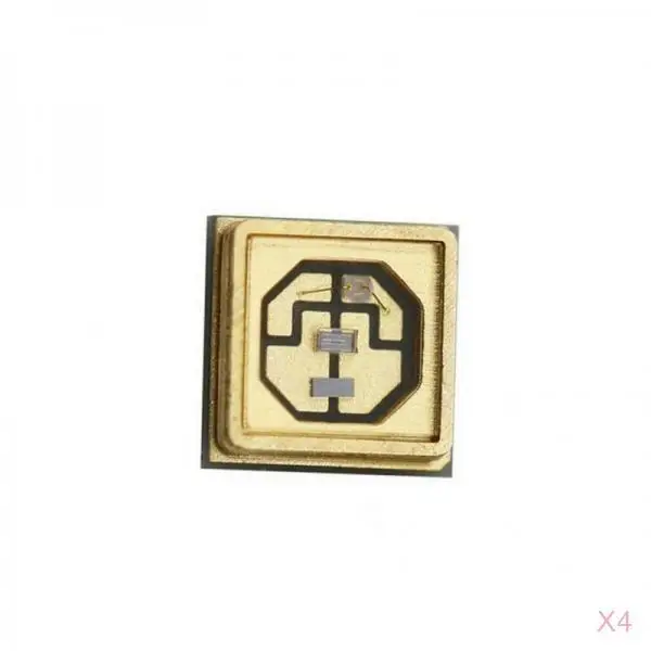 4pcs Deep LED Diode UVC+UVA SMD 3535 270nm 280nm Chip Ultraviolet Light Beads