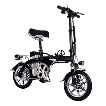 

Portable Electric Scooter Folding 2 Wheels Electric Bicycle 10Ah 14 Inch 350W 48V Max 25KM/H Adults Electric Bicycle