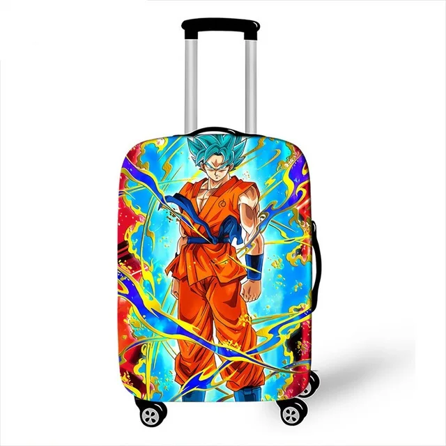 New Dragon Ball Prints Luggage Protective Cover Elastic Dust for 18 to 32 Inch Trunk Suitcase Travel Accessories - Цвет: as pictures