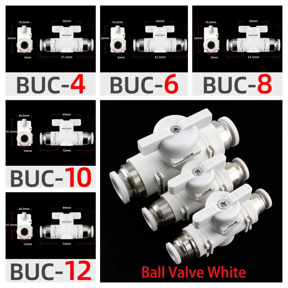 Ball Valve（White）气动阀门 (1)