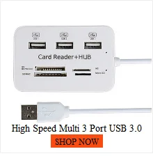 Micro usb-хаб 2,0 Мульти usb порты комбо SD/TF кард-ридер концентратор USB разветвитель 3 порта usb адаптер для компьютера аксессуары