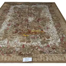 Французский aubusson ковры спальня en 305 см X 427 см(10 'X 14 ') YM21gc156aubyg6