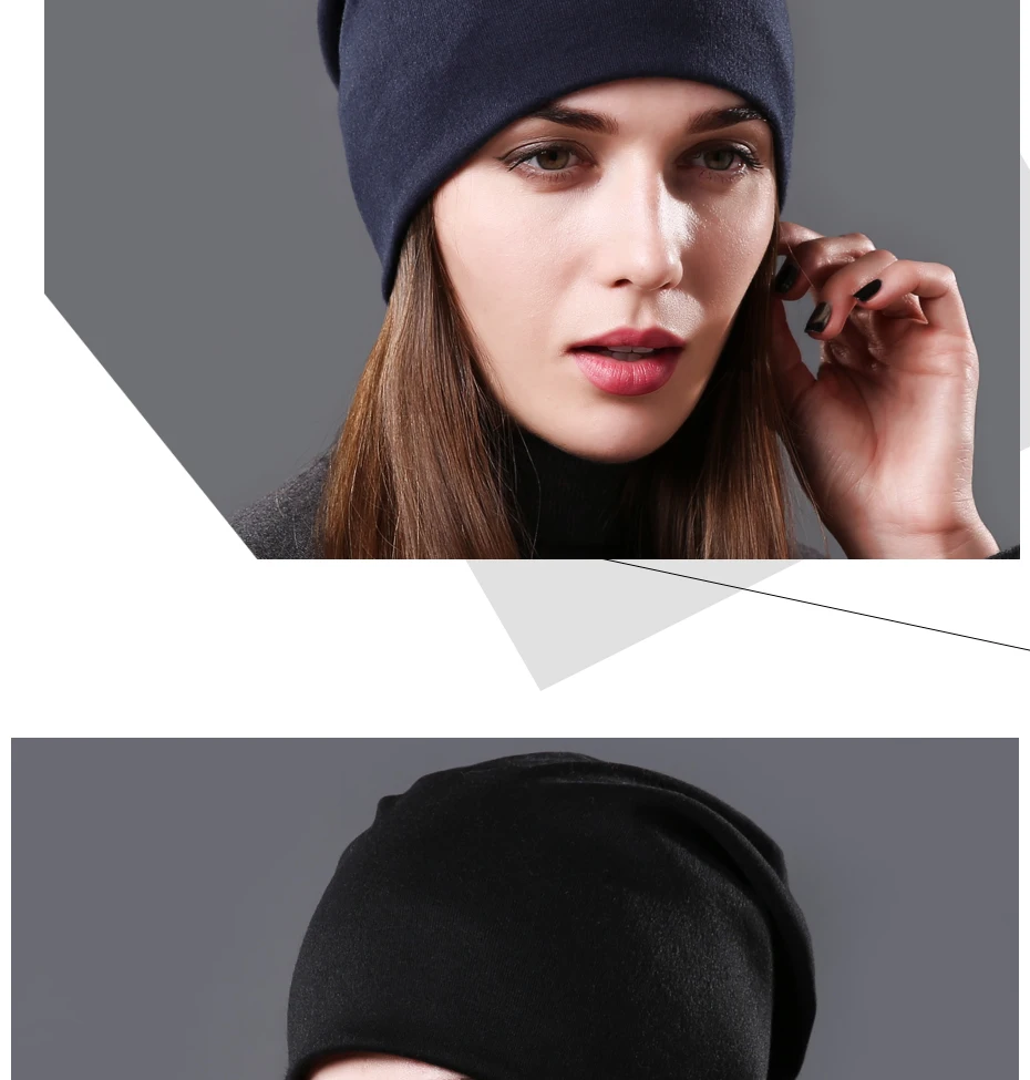 CNTANG New Autumn Winter Beanie Cotton Hat For Women Fashion Men Hip Hop Caps Casual Female Knitted Skullies Bonnets Warm Hats winter cap for men