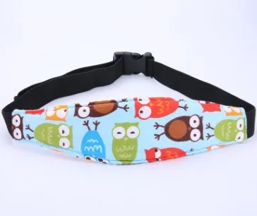 New Child Car Safety Seat Head Fixing Auxiliary Cotton Belt Pram Secure Strap Doze Band for Baby Pram Child Safety Seat