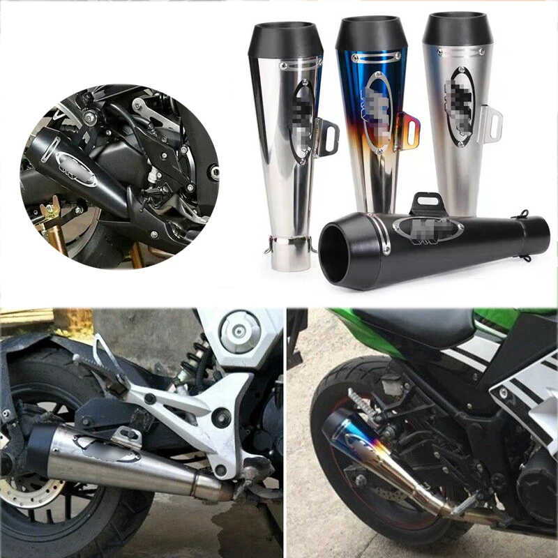 

51mm Motorcycle Universal Exhaust Muffler Pipe M4 Large Displacement Modified Pipe For R6 For M4 For CBR1000 YA001