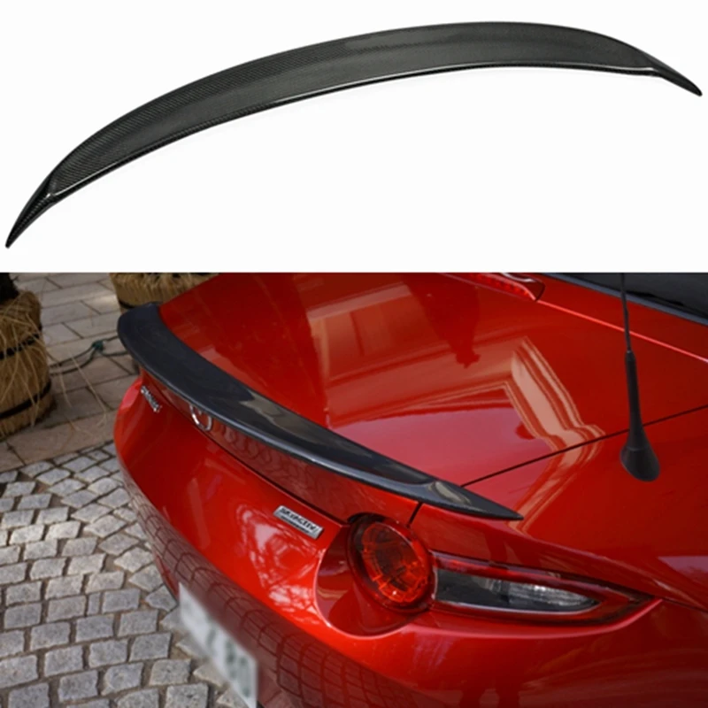 Автомобильный Стайлинг для Mazda MX5 ND Miata Garage Vary Style задний спойлер из углеродного
