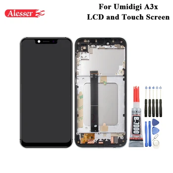 

For Umidigi A3x LCD Display And Touch Screen With Frame Assembly Repair Parts With Tools And Adhesive For Umidigi A3x Phone