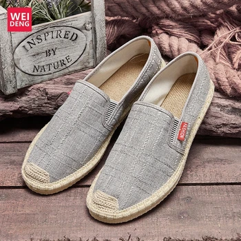 

Weideng Non Slip Ventilation Mesh Cloth Flat Shoes Ultra Light Set Foot Wear Resisting Comfortable work shoes